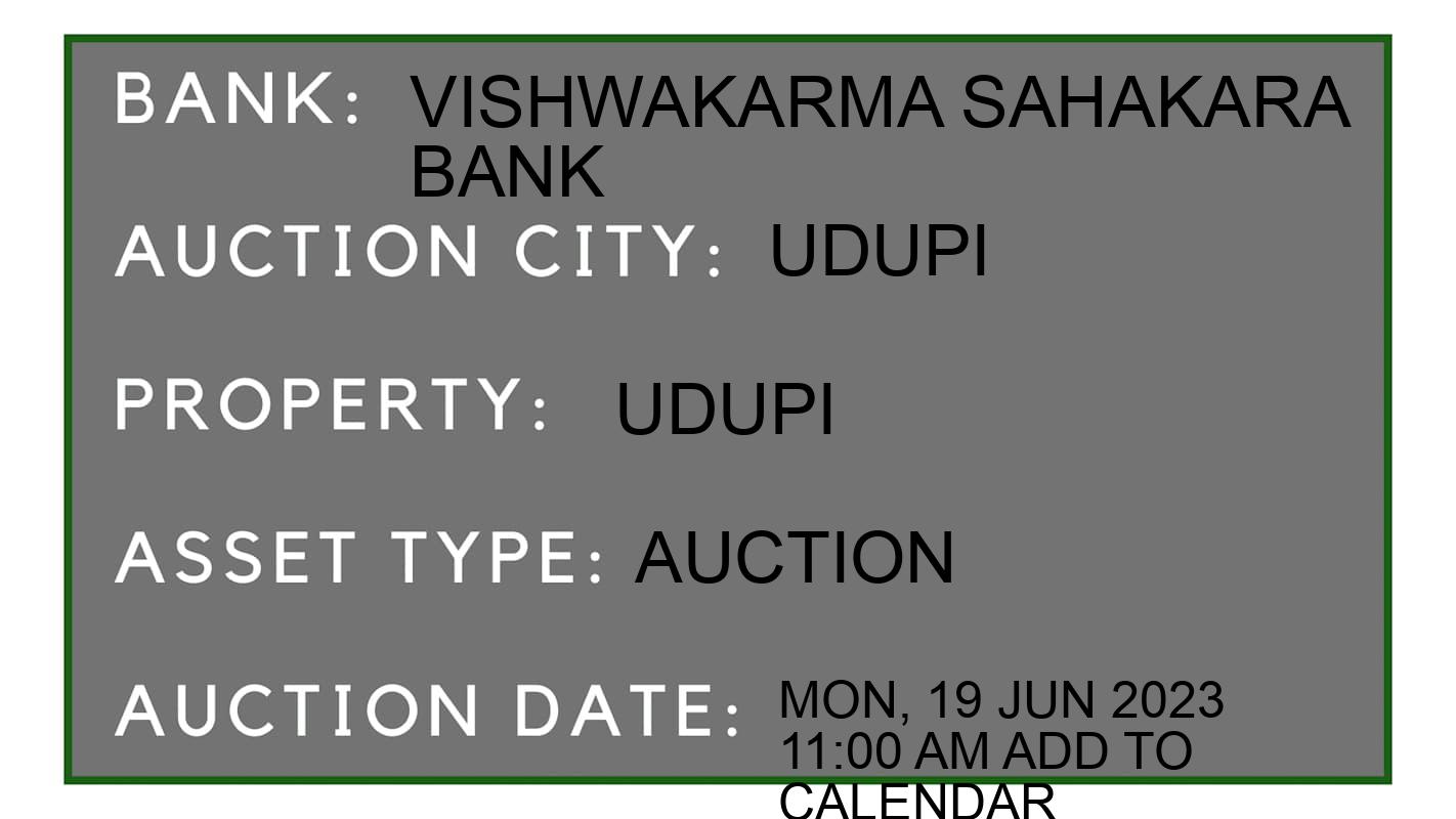 Auction Bank India - ID No: 151641 - vishwakarma sahakara bank Auction of vishwakarma sahakara bank