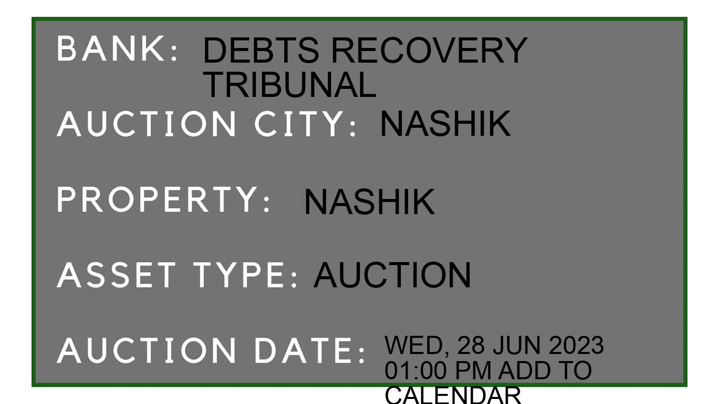 Auction Bank India - ID No: 151674 - Debts Recovery Tribunal Auction of Debts Recovery Tribunal