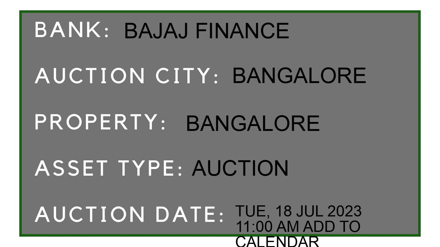 Auction Bank India - ID No: 151927 - bajaj finance Auction of bajaj finance