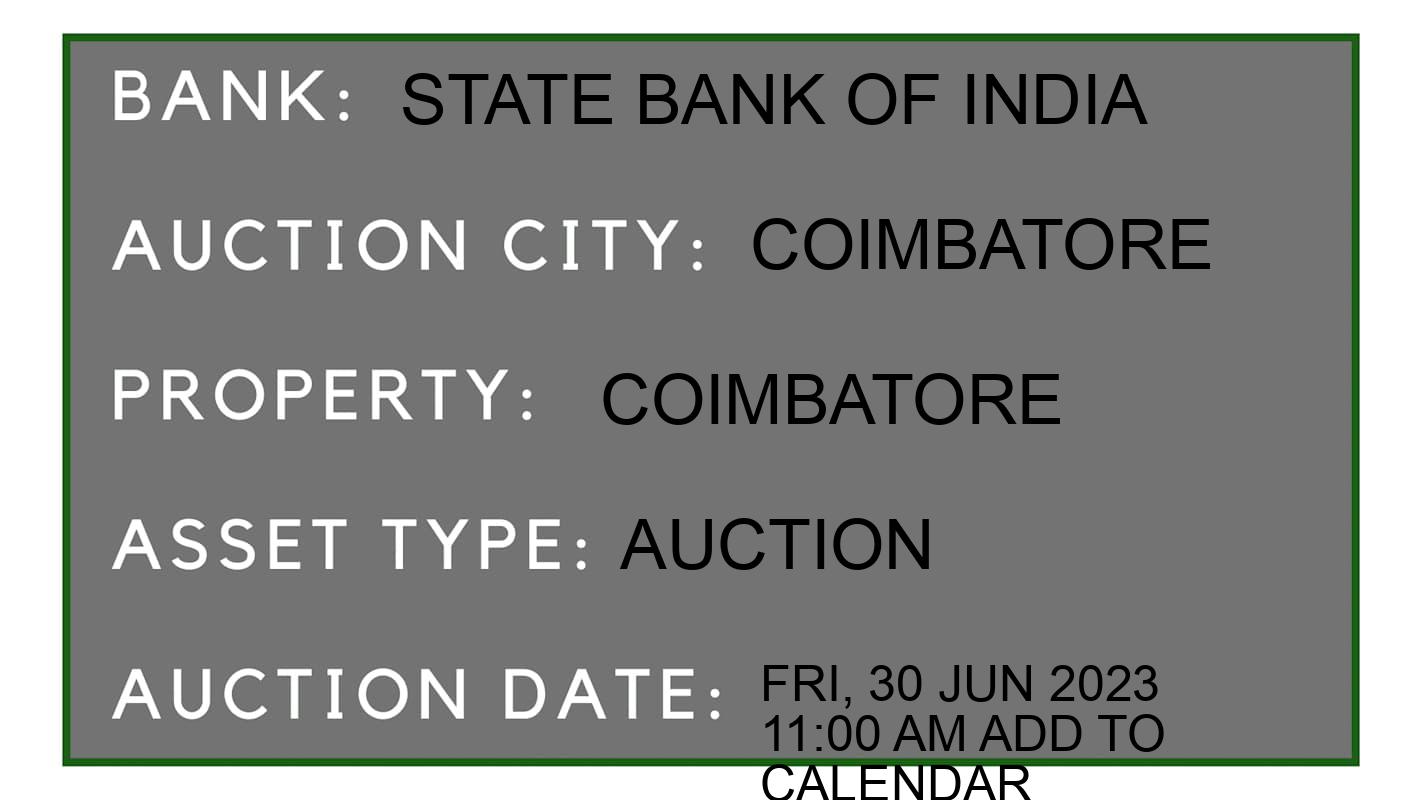 Auction Bank India - ID No: 151928 - State Bank of India Auction of State Bank of India
