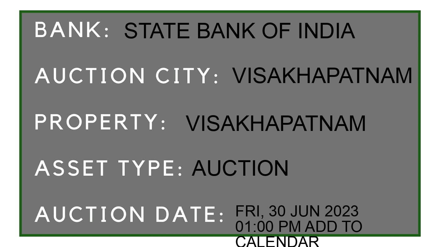 Auction Bank India - ID No: 151954 - State Bank of India Auction of State Bank of India