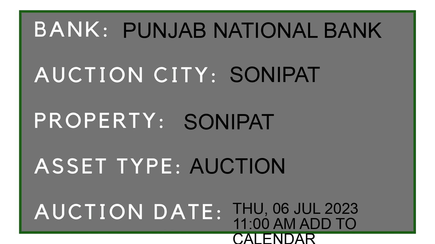 Auction Bank India - ID No: 151983 - Punjab National Bank Auction of Punjab National Bank