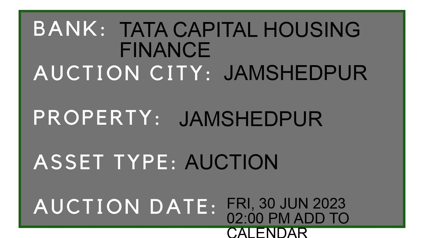 Auction Bank India - ID No: 152039 - Tata Capital Housing Finance Auction of Tata Capital Housing Finance