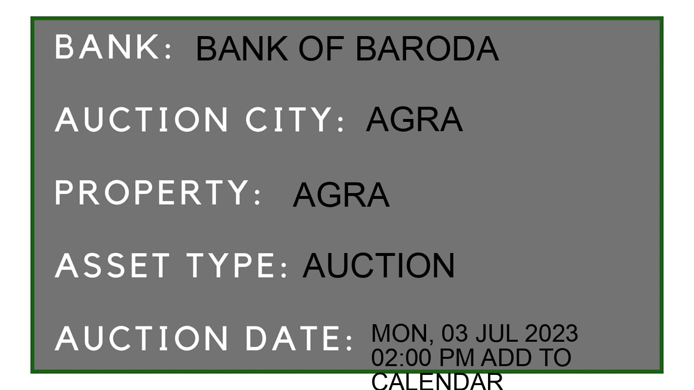 Auction Bank India - ID No: 152062 - Bank of Baroda Auction of Bank of Baroda