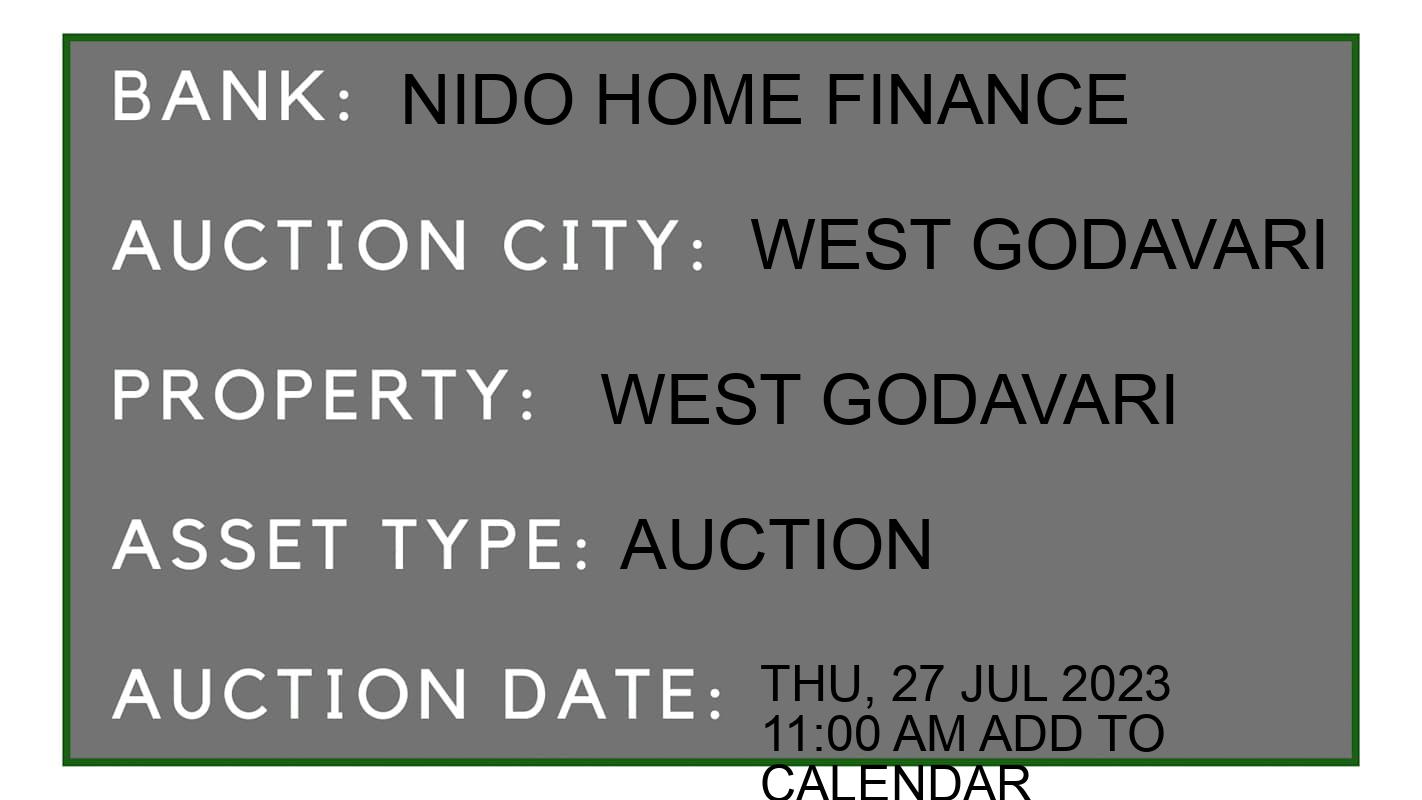 Auction Bank India - ID No: 152139 - nido home finance Auction of nido home finance