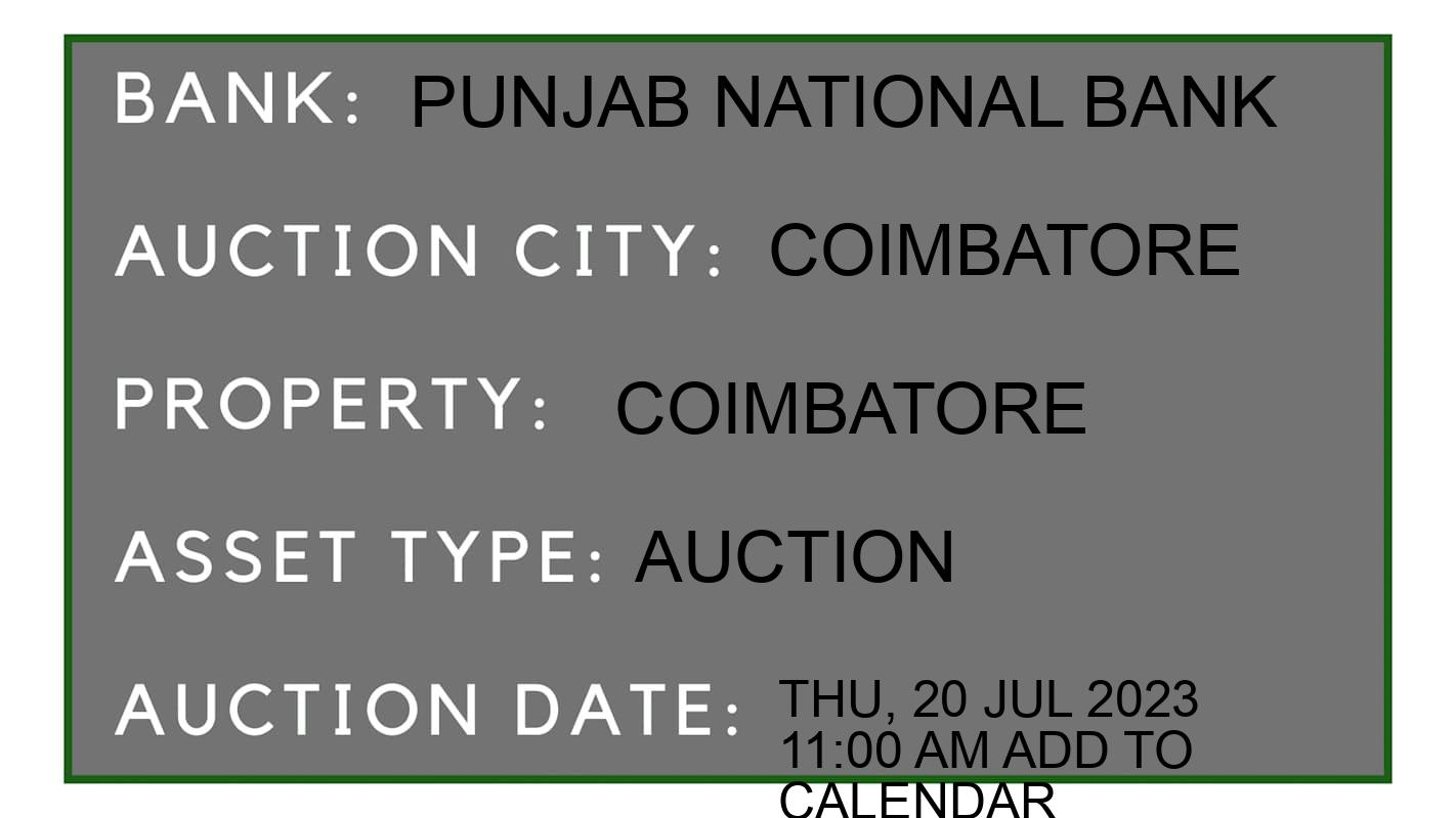 Auction Bank India - ID No: 152278 - Punjab National Bank Auction of Punjab National Bank