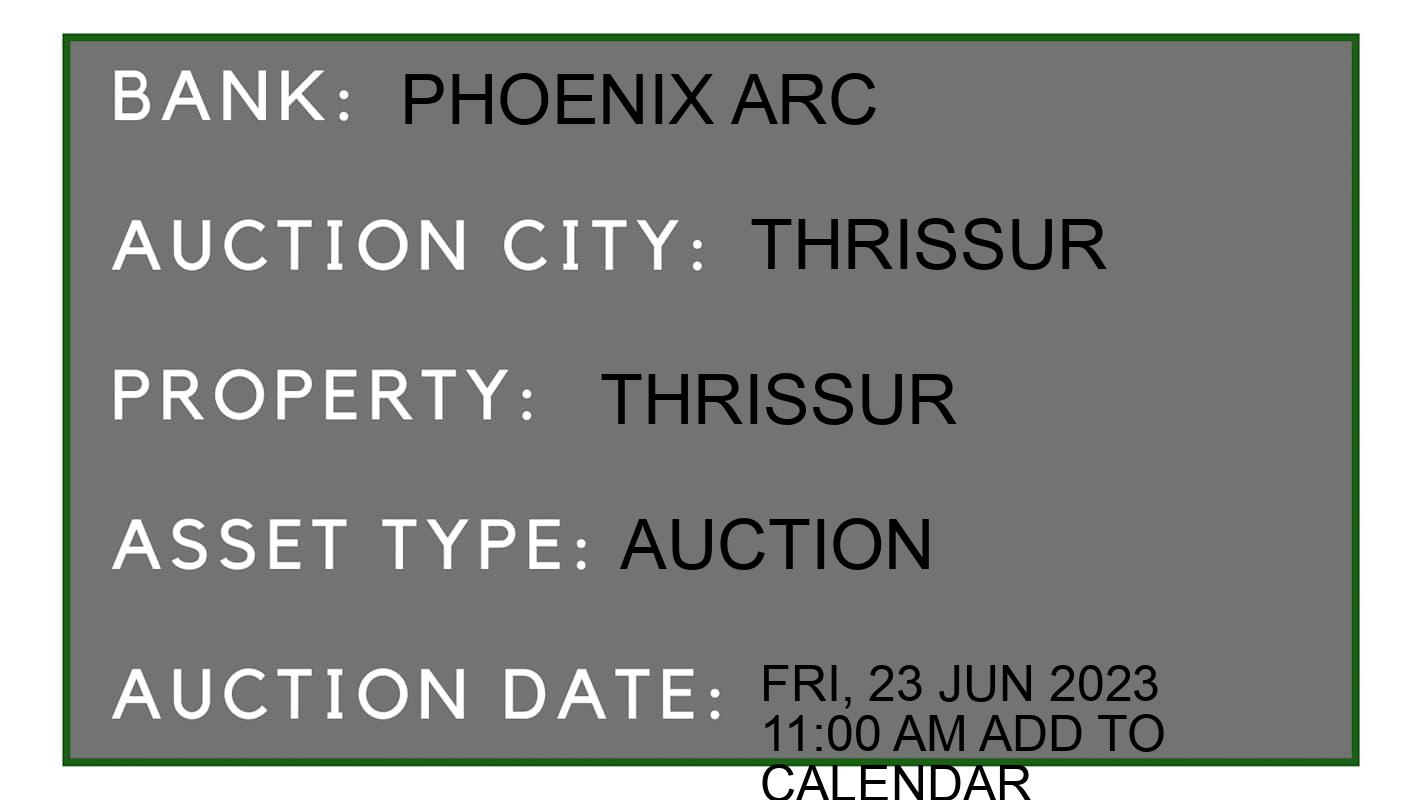 Auction Bank India - ID No: 152318 - Phoenix ARC Auction of Phoenix ARC