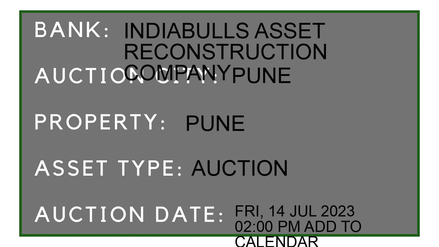 Auction Bank India - ID No: 152430 - Indiabulls Asset Reconstruction Company Auction of Indiabulls Asset Reconstruction Company