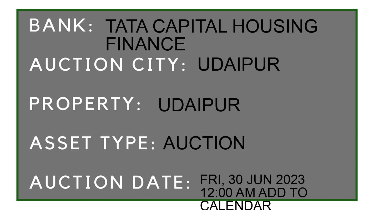 Auction Bank India - ID No: 152524 - Tata Capital Housing Finance Auction of Tata Capital Housing Finance