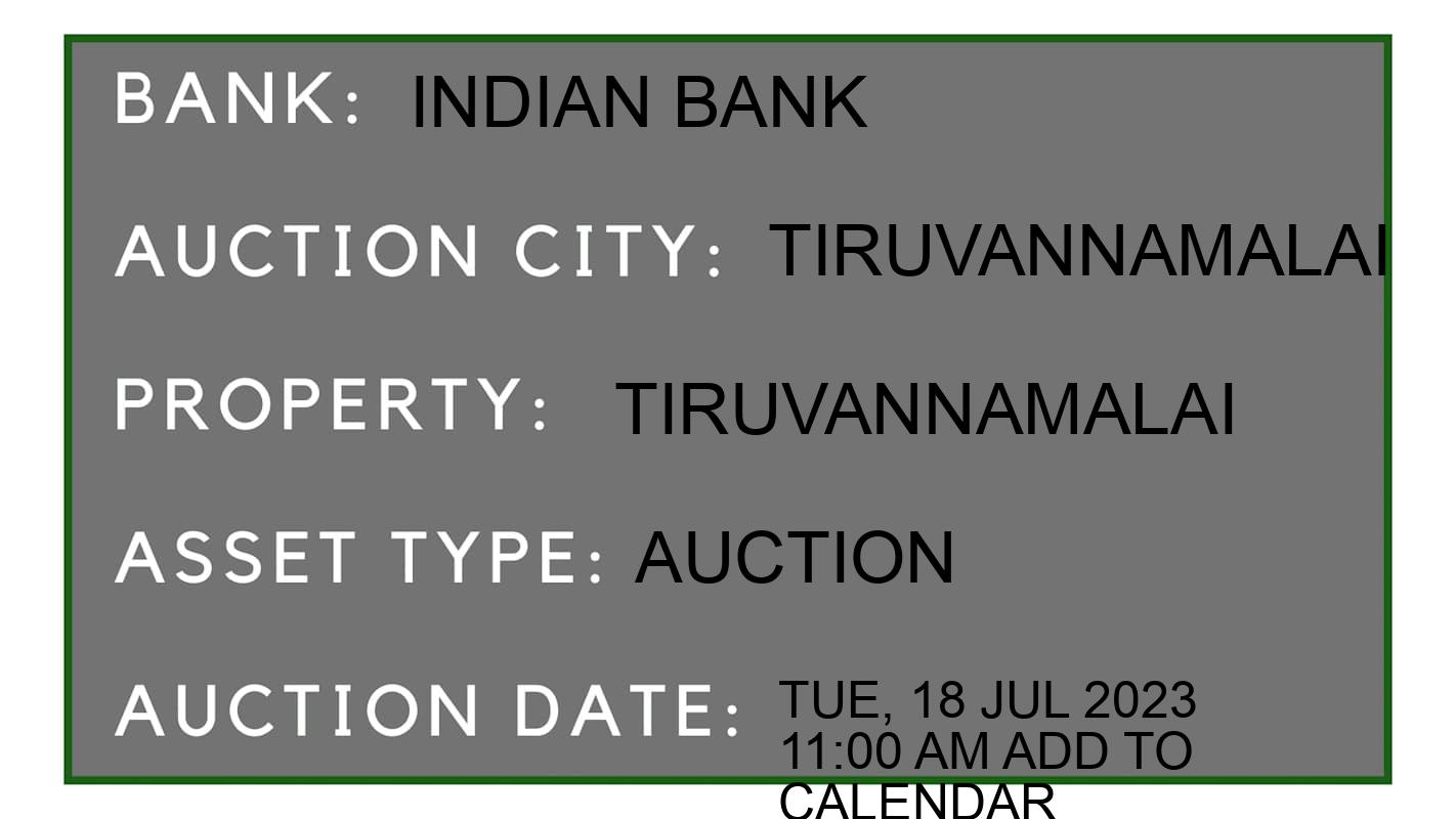 Auction Bank India - ID No: 152544 - Indian Bank Auction of Indian Bank