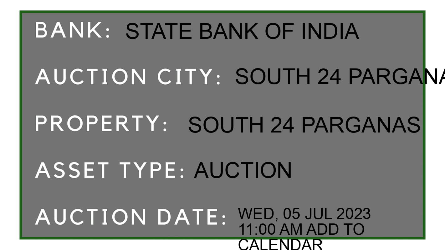 Auction Bank India - ID No: 152588 - State Bank of India Auction of State Bank of India