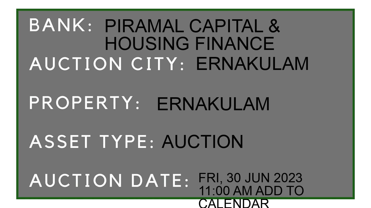 Auction Bank India - ID No: 152589 - Piramal Capital & Housing Finance Auction of Piramal Capital & Housing Finance