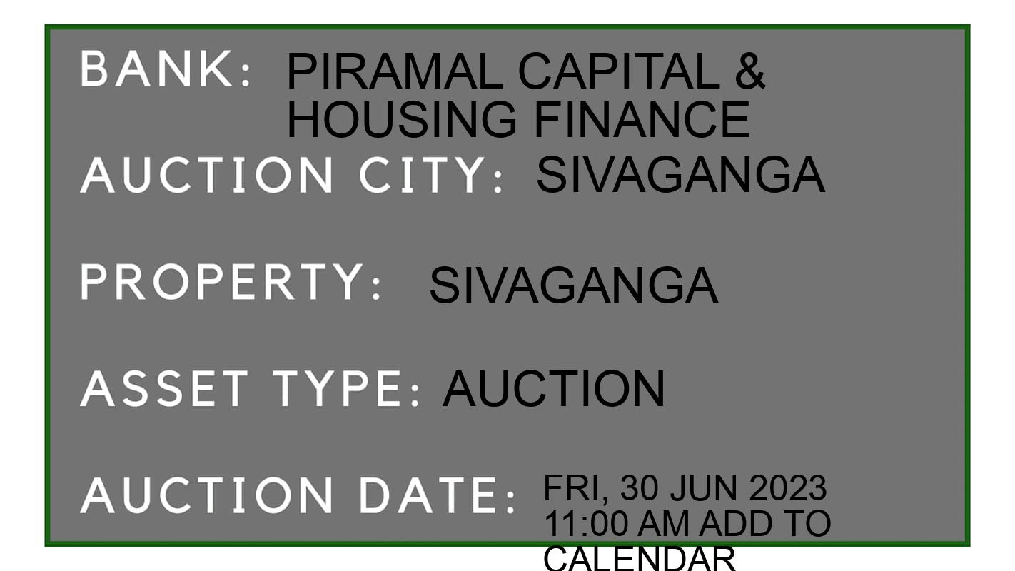 Auction Bank India - ID No: 152615 - Piramal Capital & Housing Finance Auction of Piramal Capital & Housing Finance