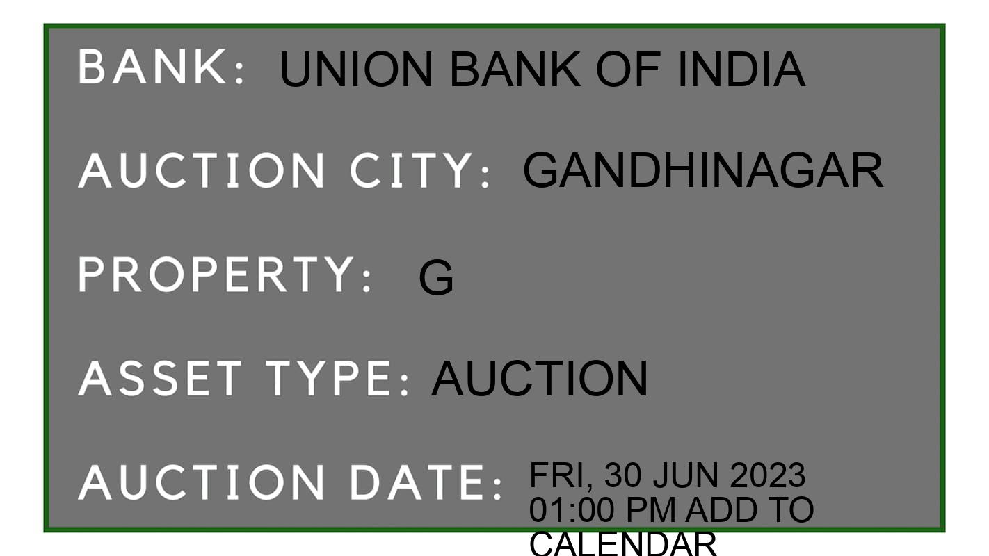Auction Bank India - ID No: 152686 - Union Bank of India Auction of Union Bank of India