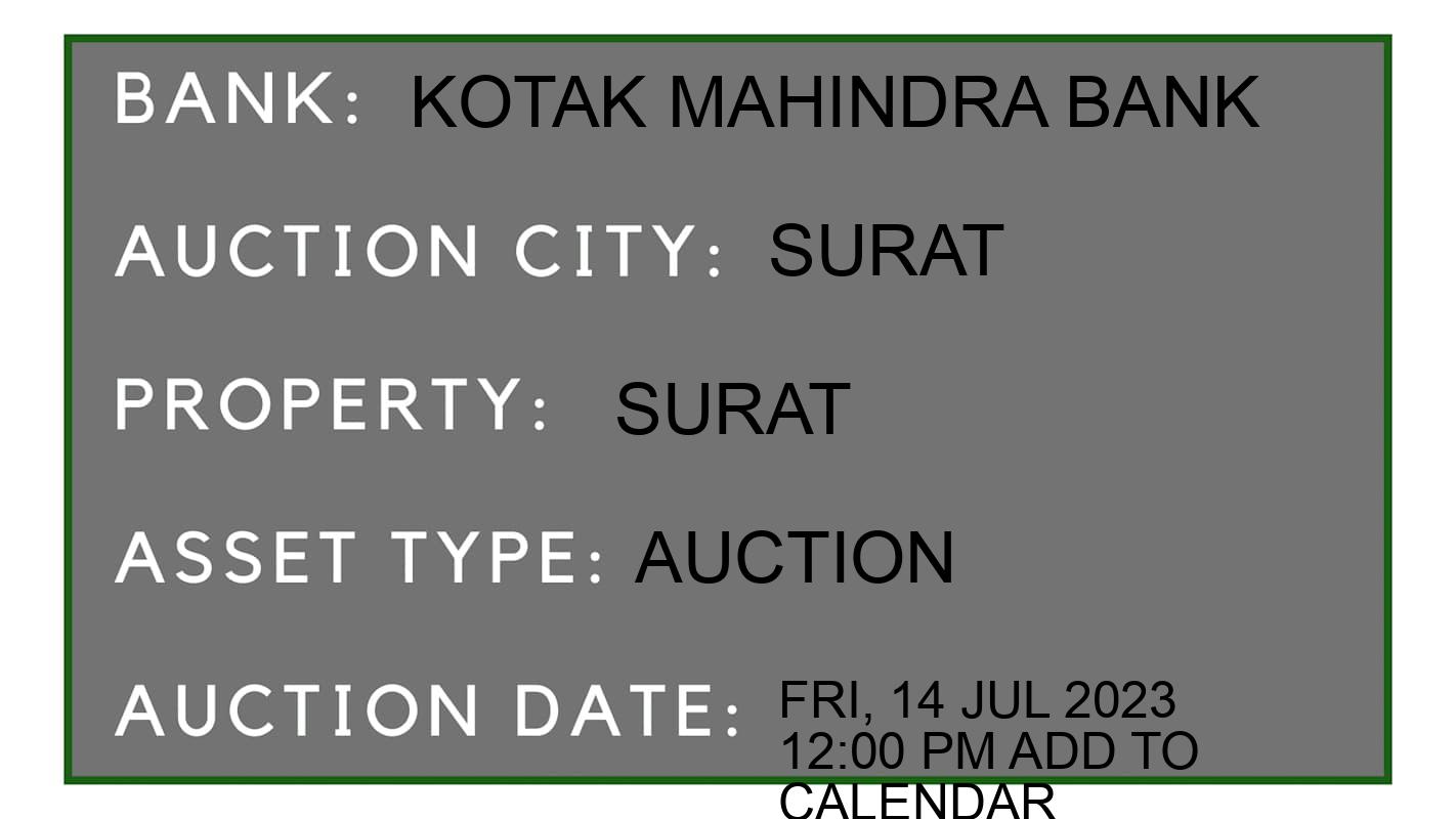 Auction Bank India - ID No: 152730 - Kotak Mahindra Bank Auction of Kotak Mahindra Bank