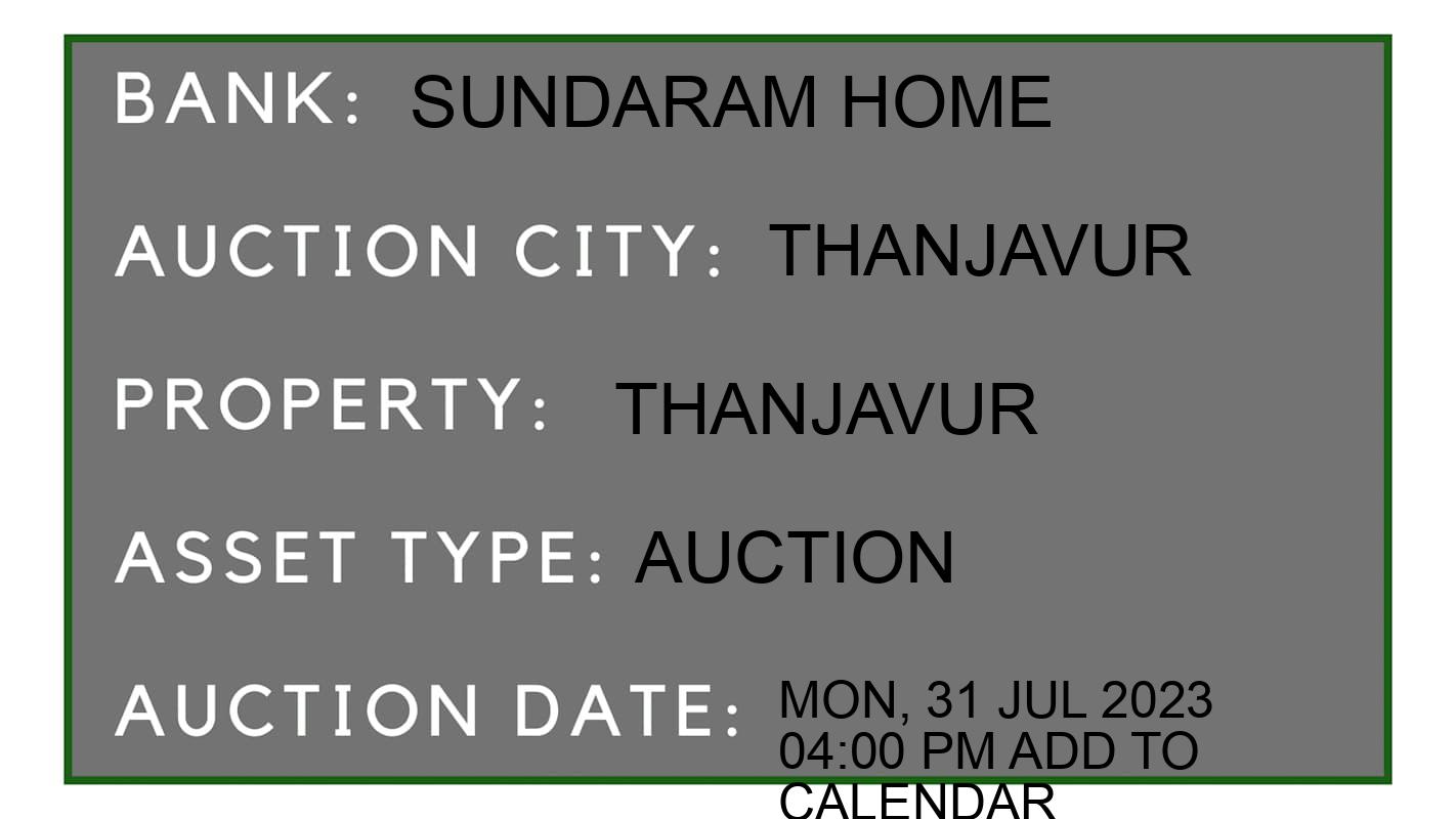 Auction Bank India - ID No: 152750 - sundaram home Auction of sundaram home