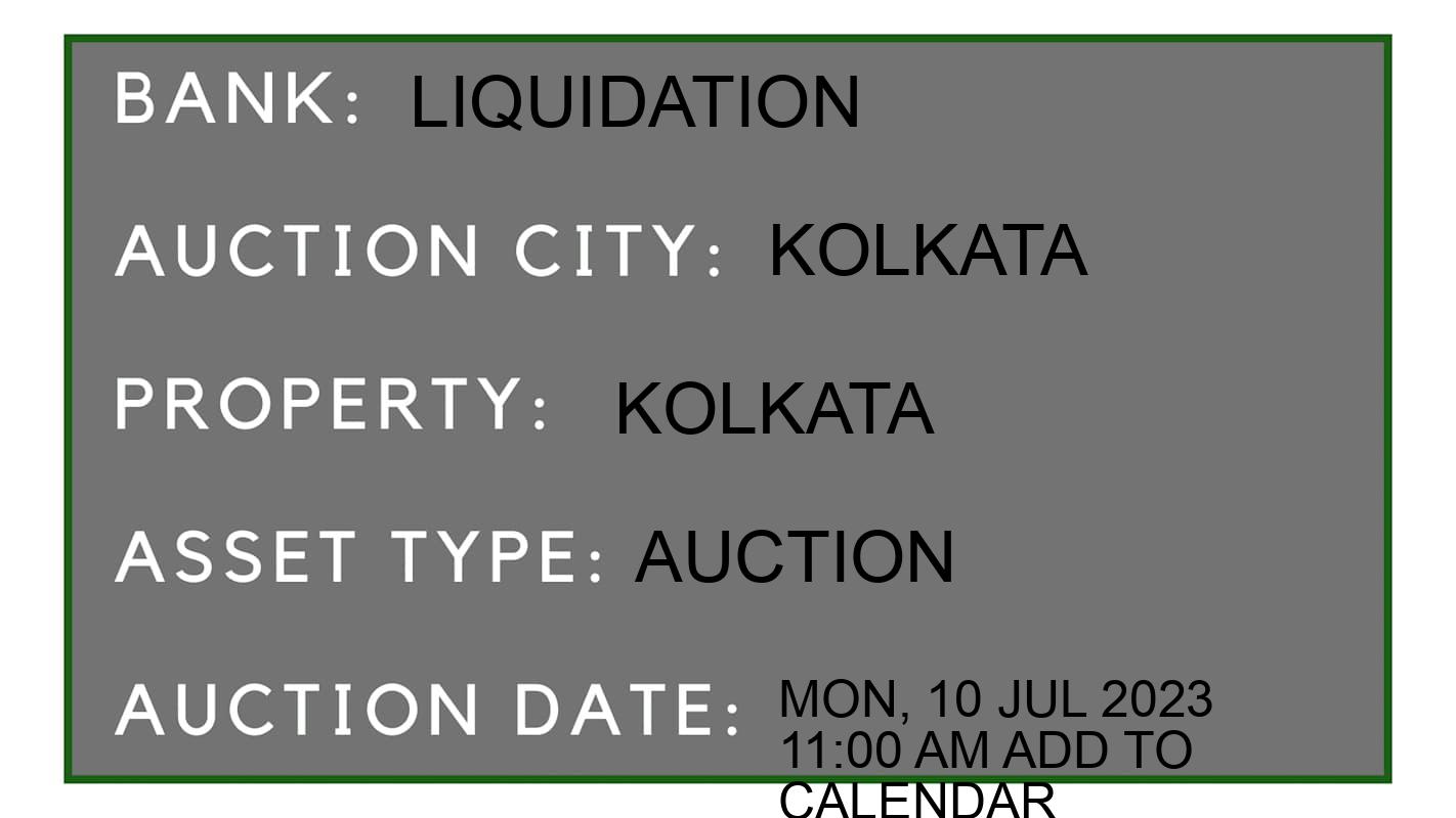 Auction Bank India - ID No: 152773 - liquidation Auction of liquidation