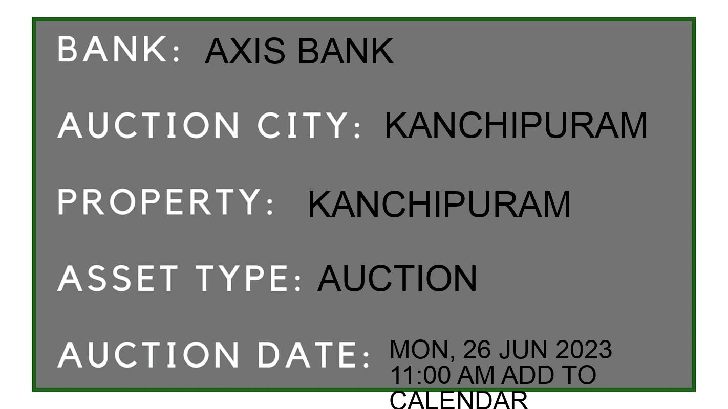 Auction Bank India - ID No: 152886 - Axis Bank Auction of Axis Bank