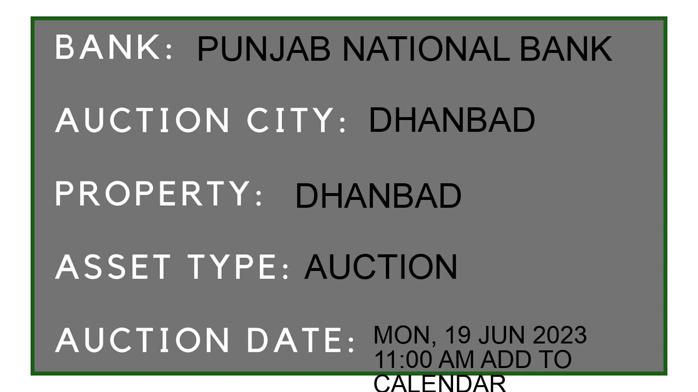 Auction Bank India - ID No: 152911 - Punjab National Bank Auction of Punjab National Bank
