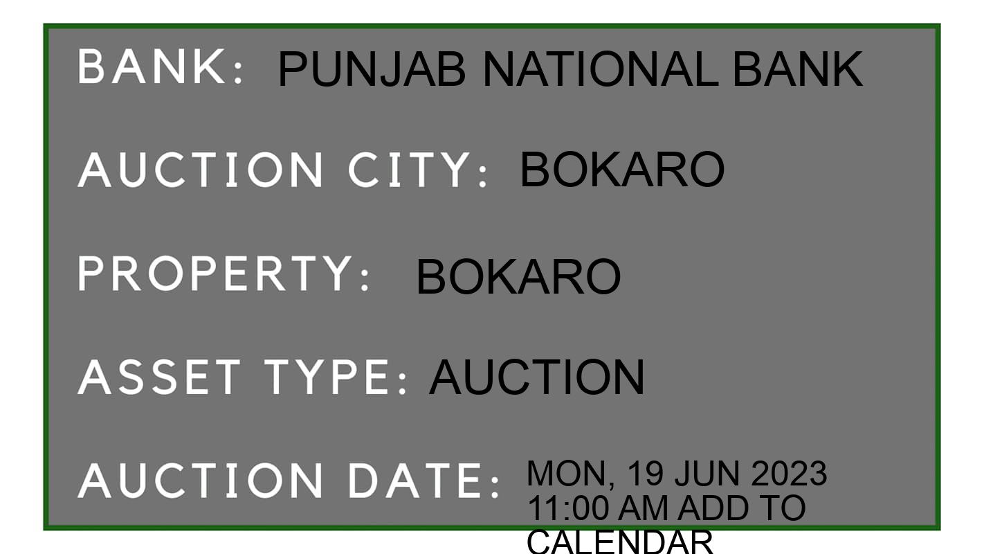 Auction Bank India - ID No: 152917 - Punjab National Bank Auction of Punjab National Bank