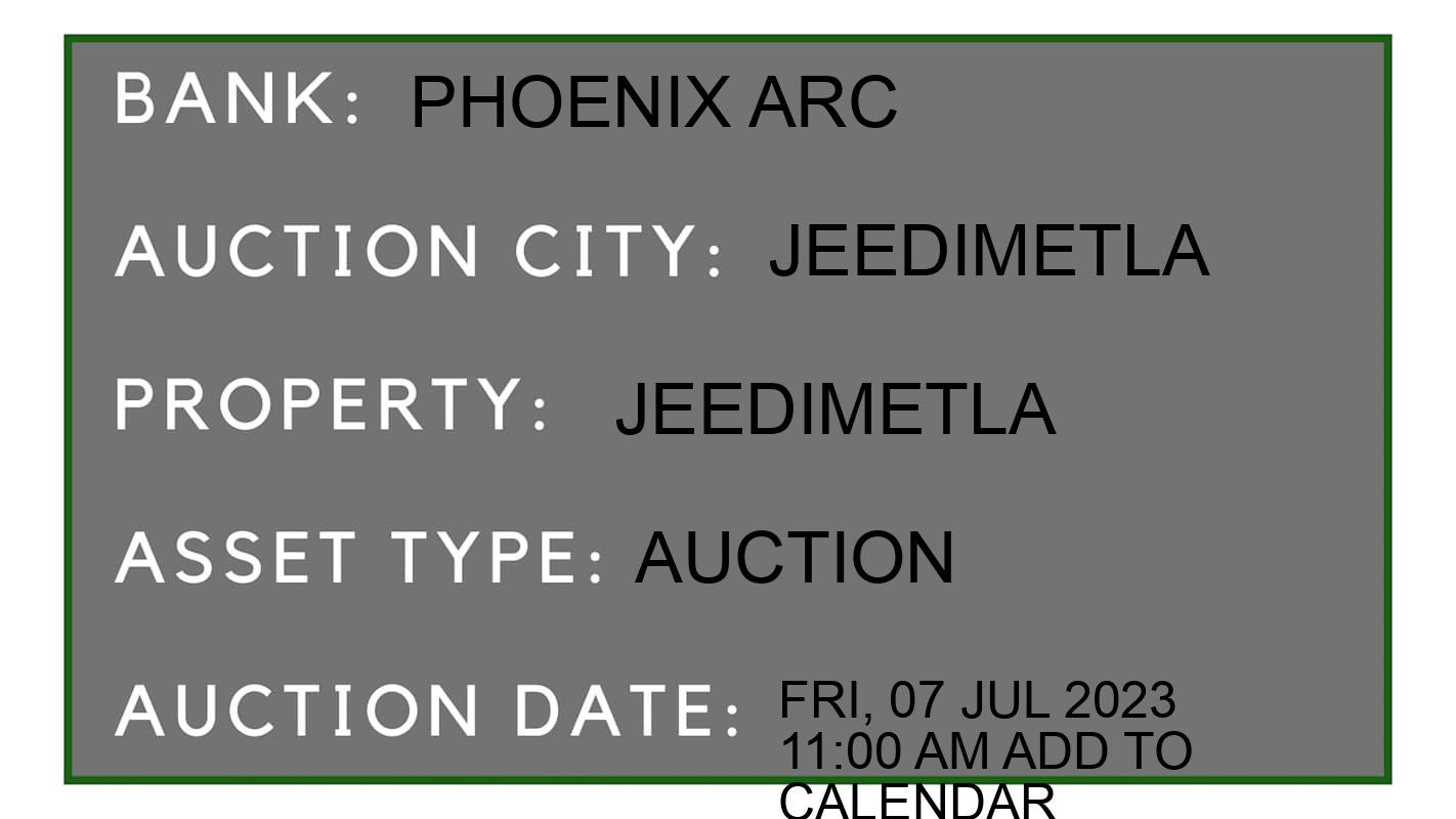 Auction Bank India - ID No: 152950 - Phoenix ARC Auction of Phoenix ARC