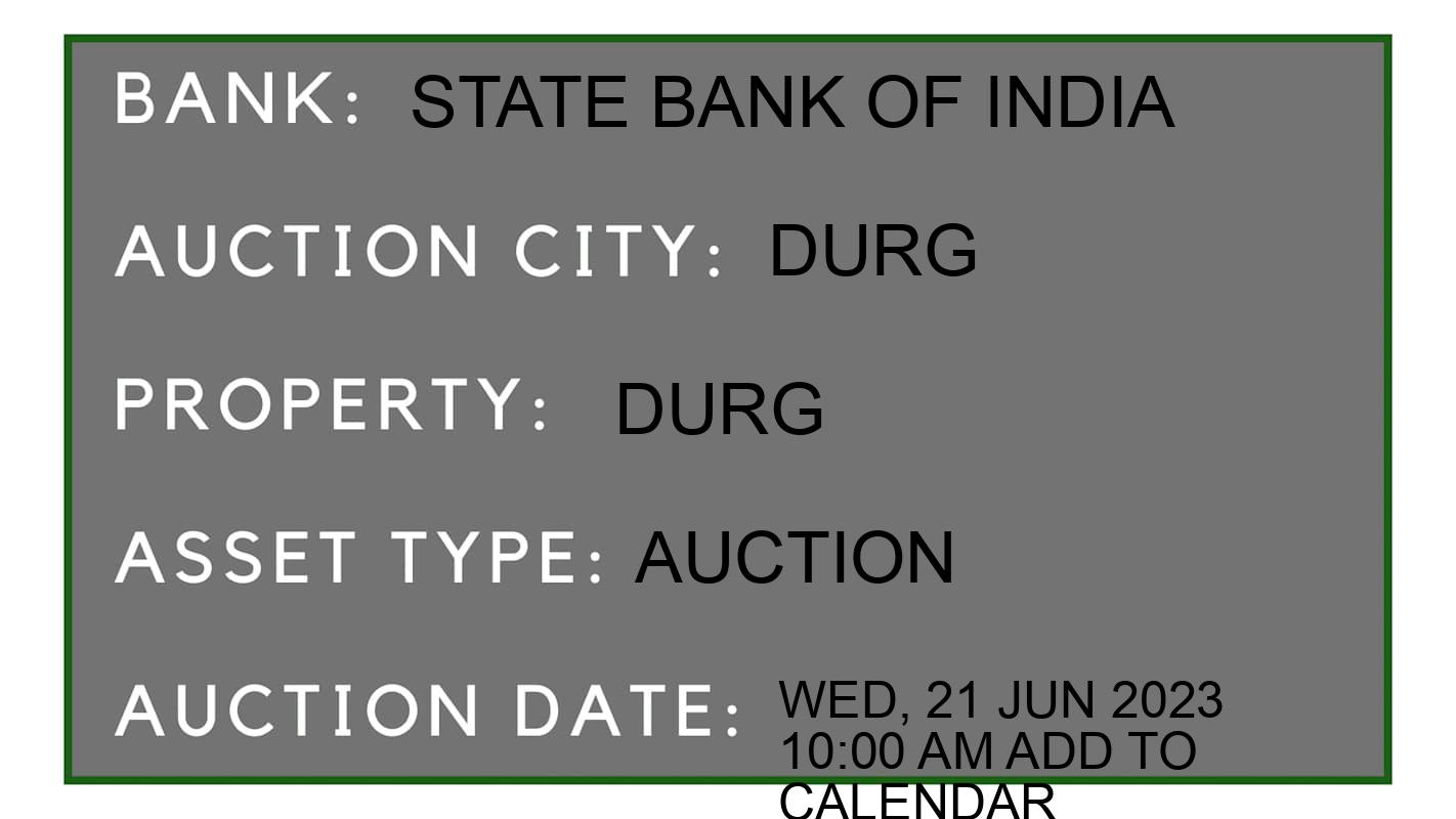 Auction Bank India - ID No: 153017 - State Bank of India Auction of State Bank of India