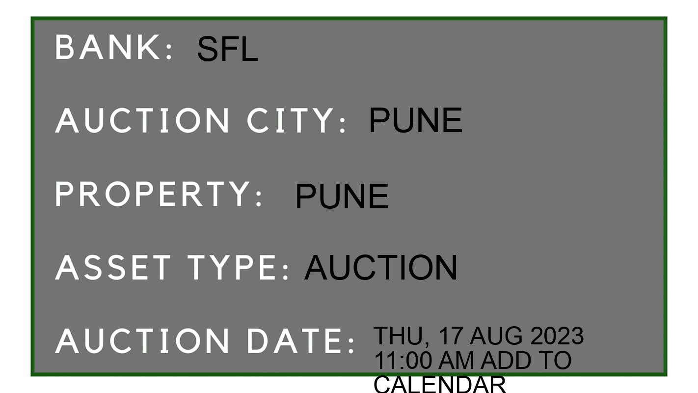 Auction Bank India - ID No: 153147 - sfl Auction of sfl