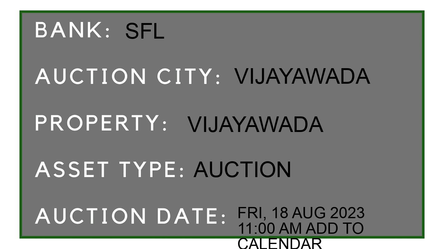 Auction Bank India - ID No: 153192 - sfl Auction of sfl
