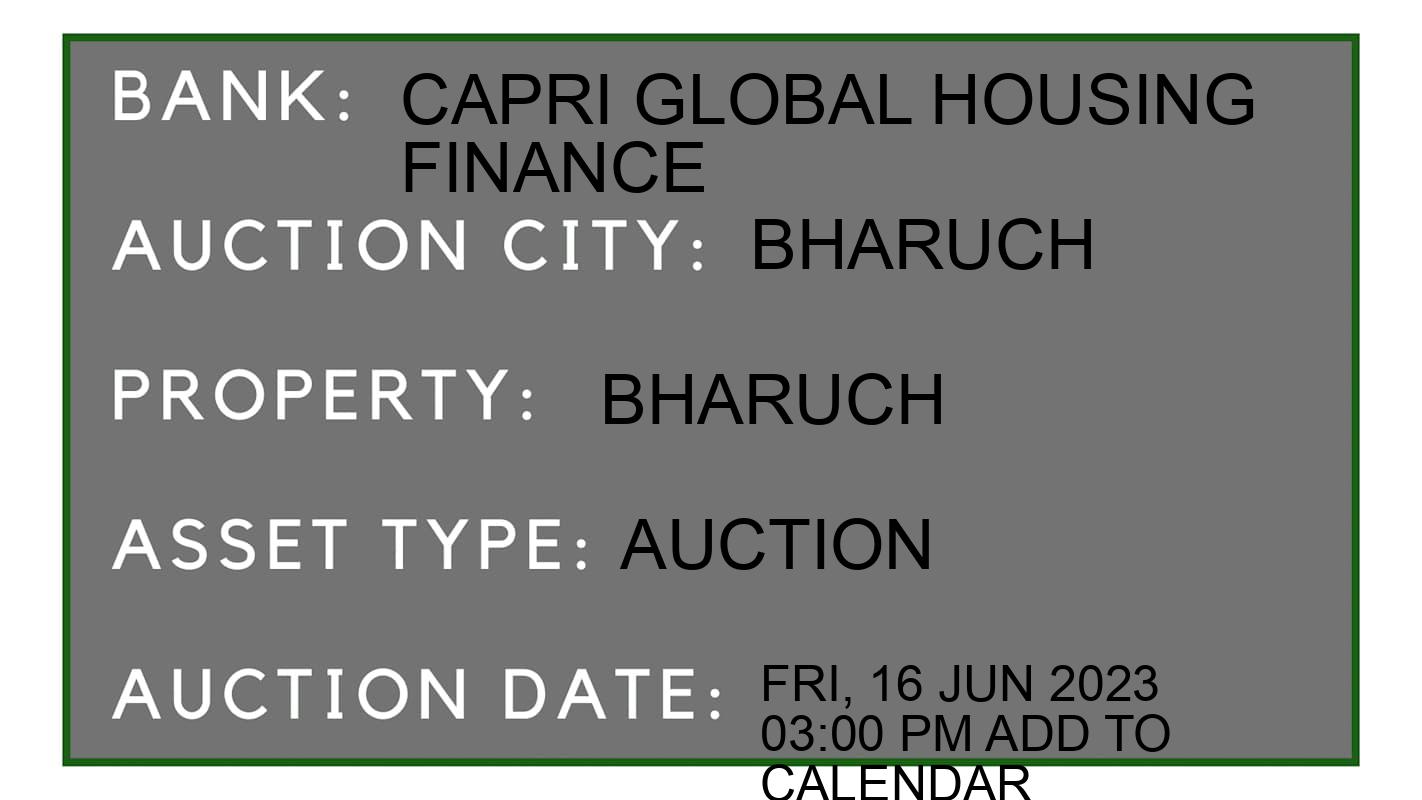 Auction Bank India - ID No: 153529 - capri global housing finance Auction of capri global housing finance