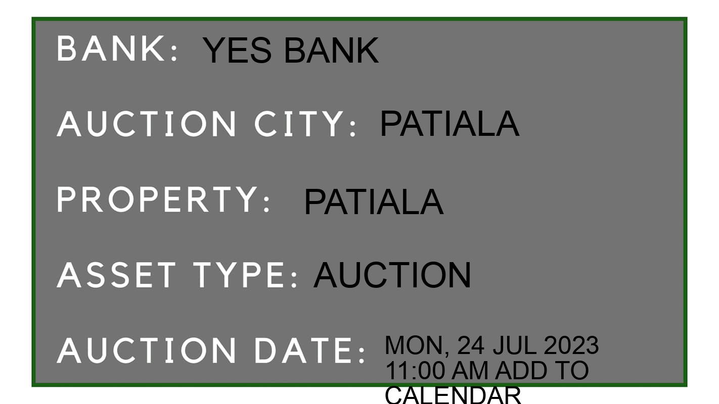 Auction Bank India - ID No: 153544 - Yes Bank Auction of Yes Bank