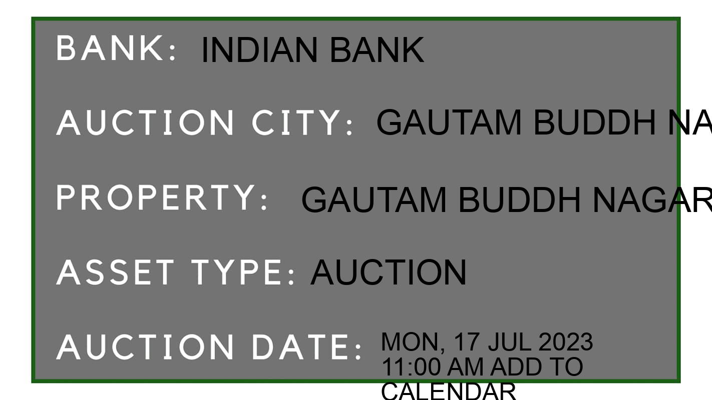 Auction Bank India - ID No: 153675 - Indian Bank Auction of Indian Bank