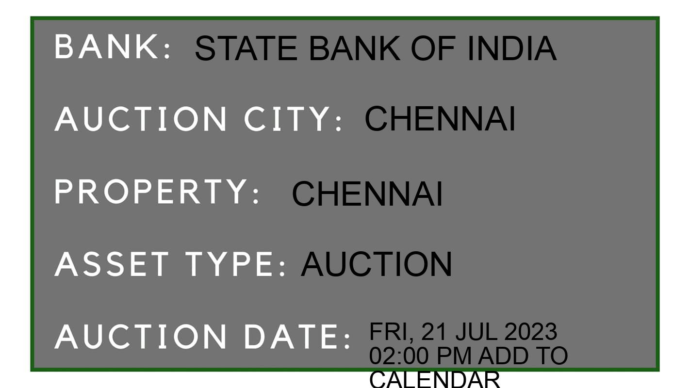 Auction Bank India - ID No: 153864 - State Bank of India Auction of State Bank of India