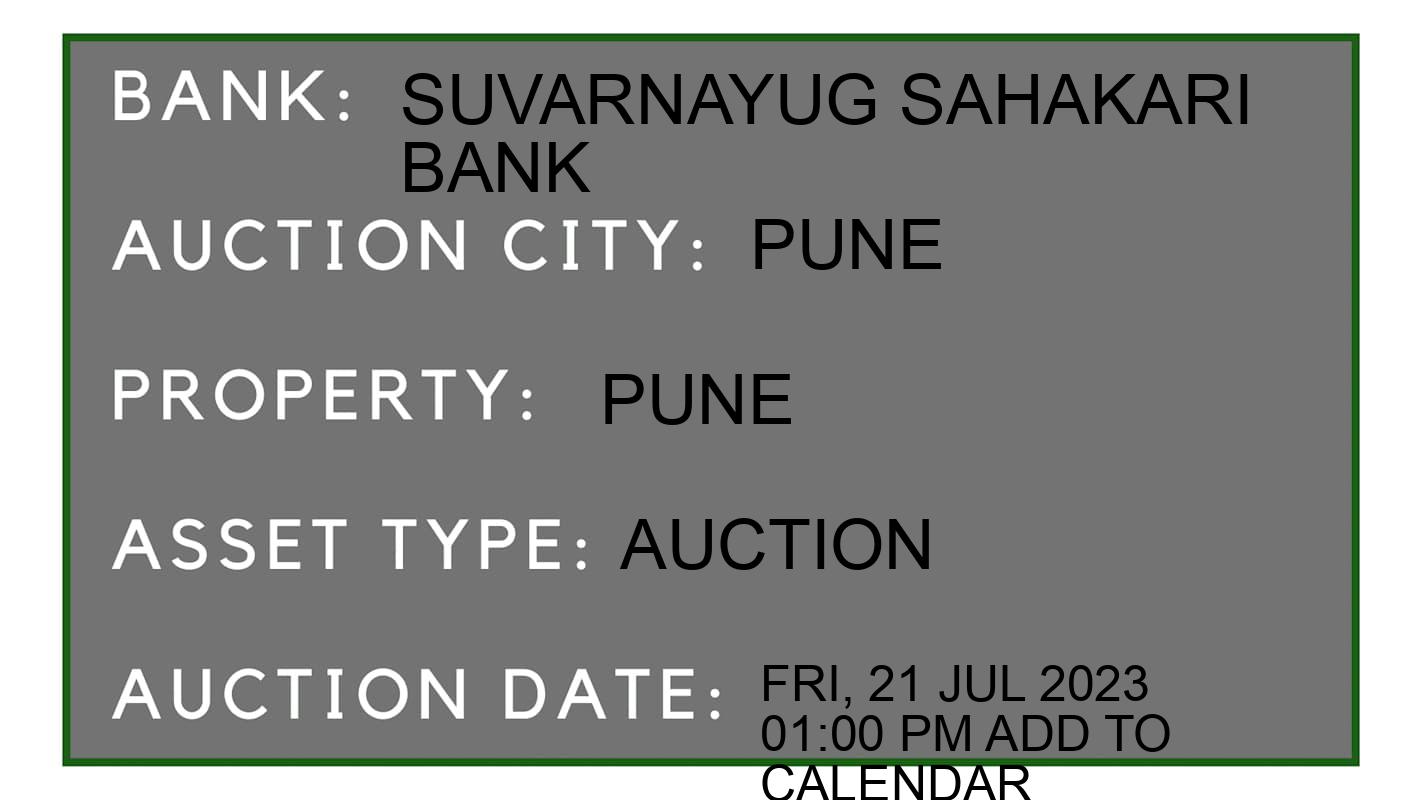 Auction Bank India - ID No: 153944 - suvarnayug sahakari bank Auction of suvarnayug sahakari bank
