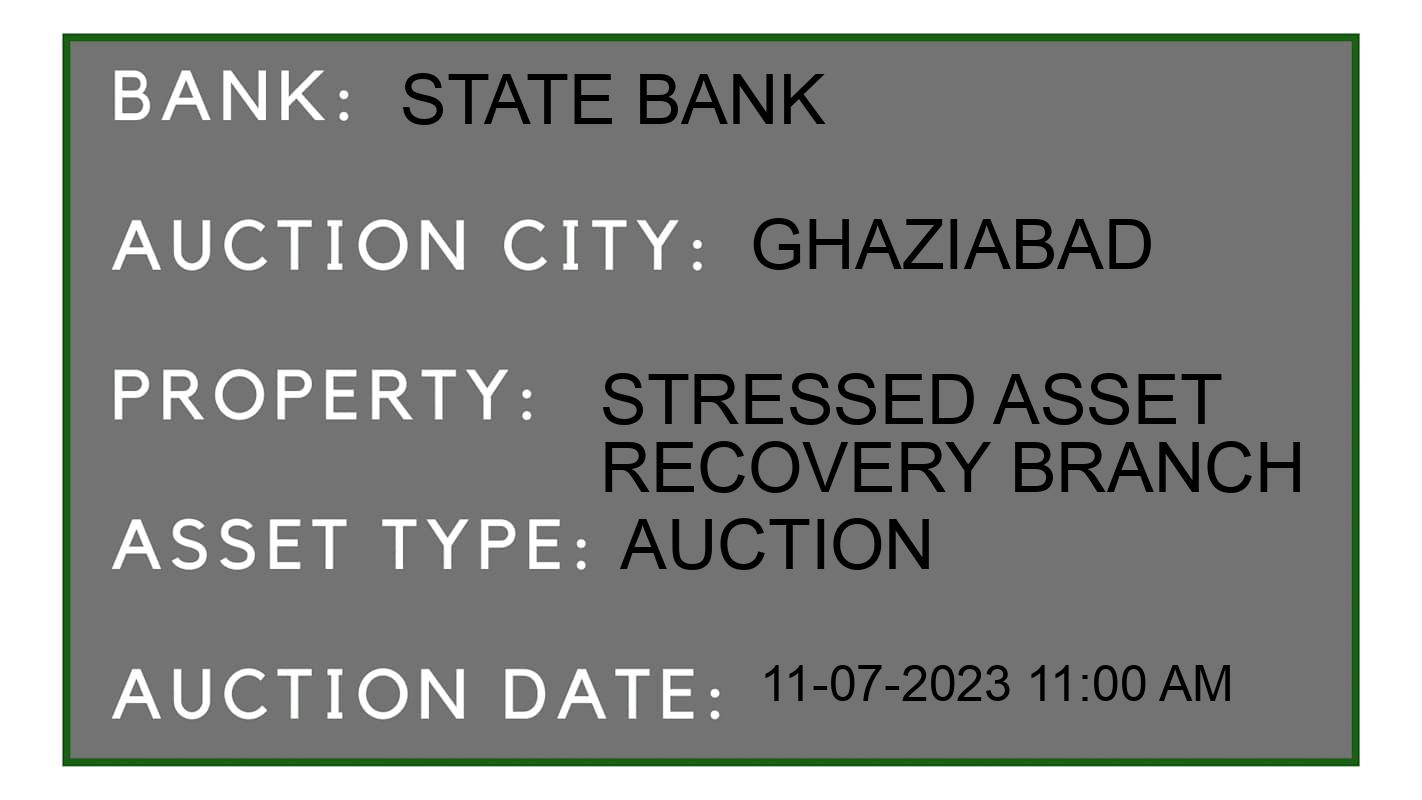 Auction Bank India - ID No: 153983 - State Bank Auction of State Bank Auctions for Godown in Ghaziabad, Ghaziabad