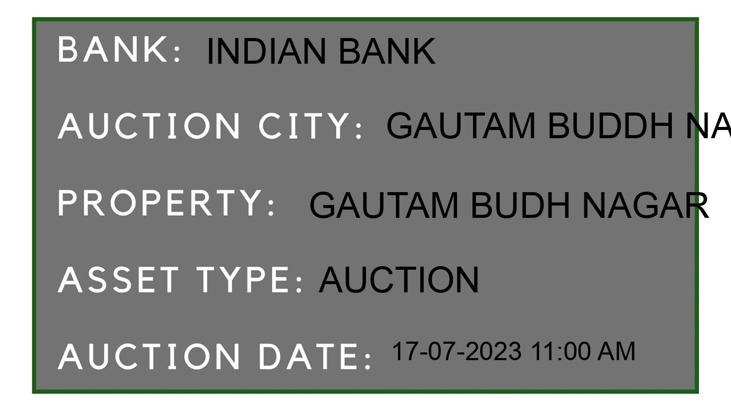 Auction Bank India - ID No: 154111 - Indian Bank Auction of Indian Bank Auctions for Residential Flat in Dadri, Gautam Buddh Nagar