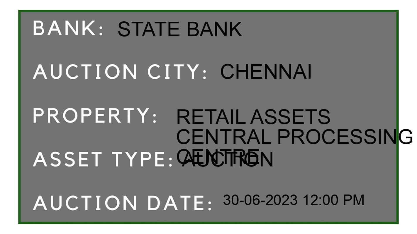 Auction Bank India - ID No: 154158 - State Bank Auction of State Bank Auctions for Vehicle Auction in chennai, Chennai