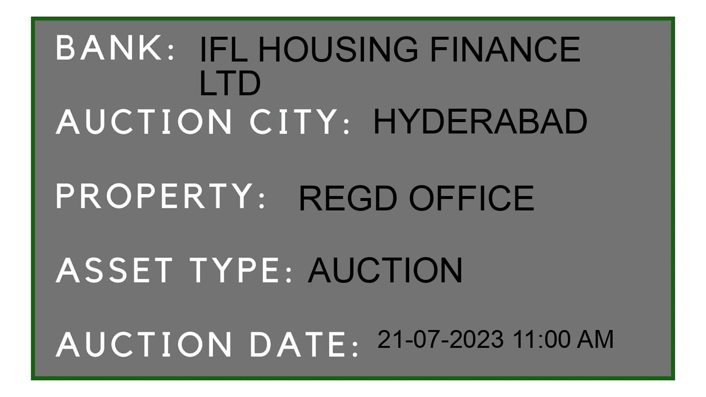 Auction Bank India - ID No: 154167 - IFL Housing Finance Ltd Auction of IFL Housing Finance Ltd Auctions for Residential Flat in Saroornagar, Hyderabad