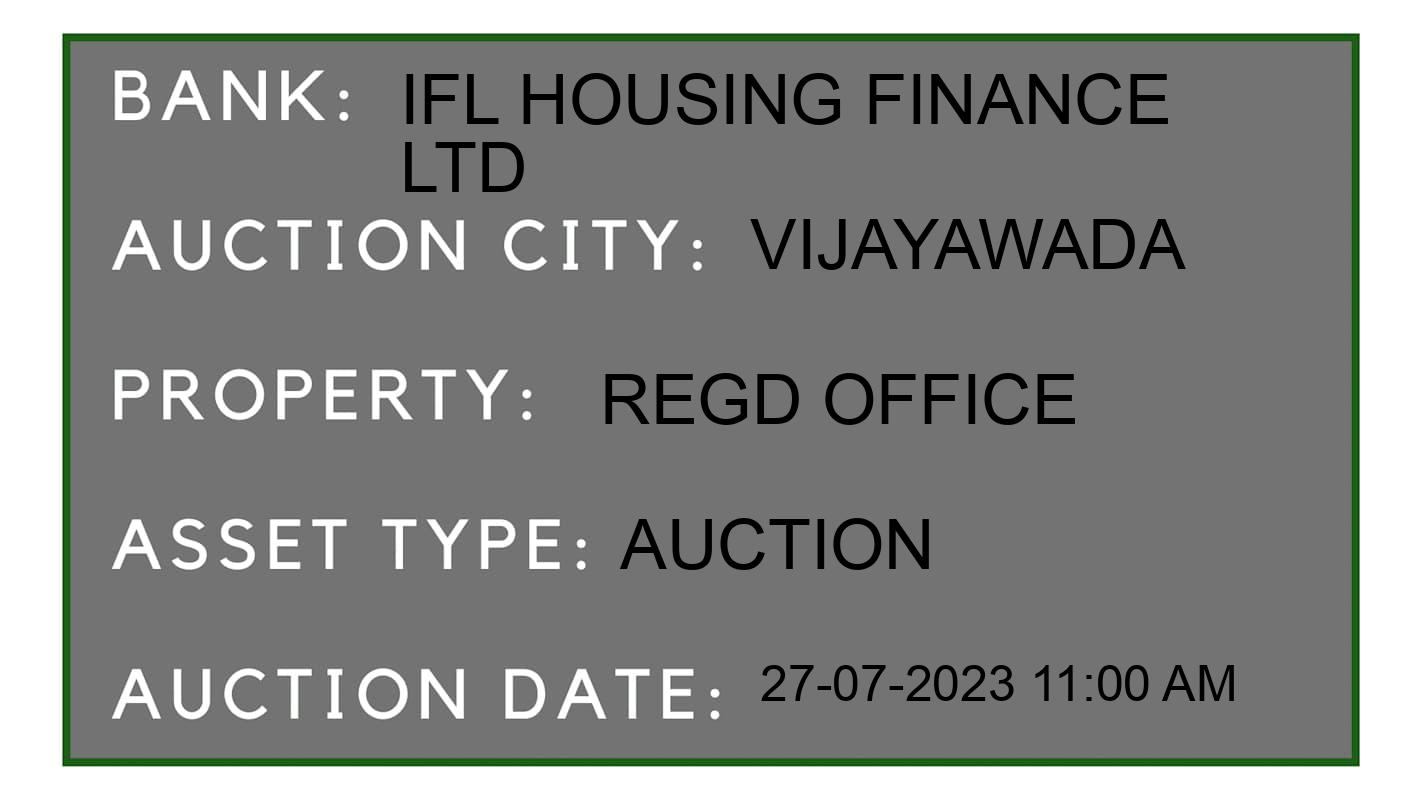 Auction Bank India - ID No: 154185 - IFL Housing Finance Ltd Auction of IFL Housing Finance Ltd Auctions for Land And Building in Poranki, Vijayawada