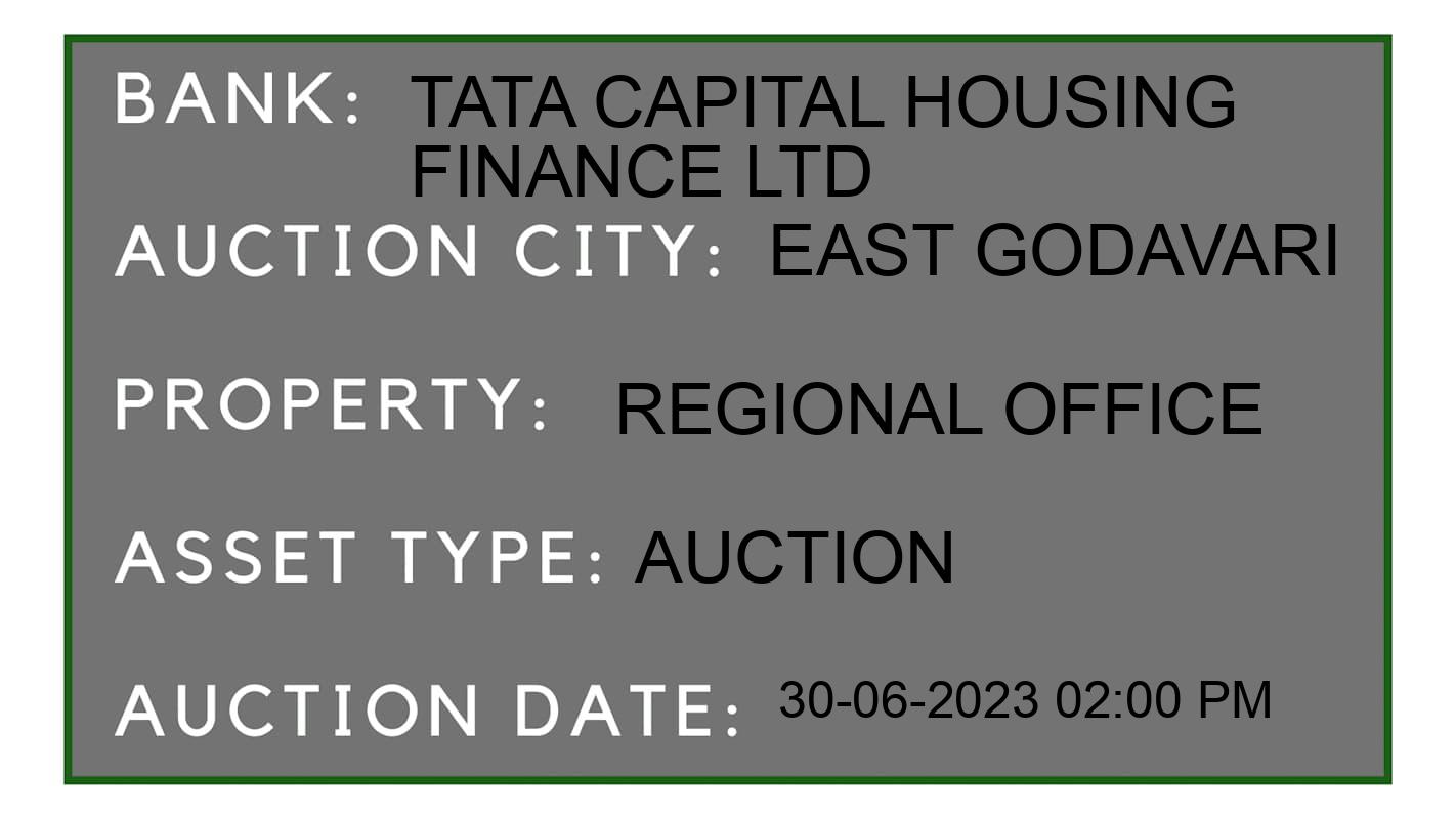 Auction Bank India - ID No: 154737 - Tata Capital Housing Finance Ltd Auction of Tata Capital Housing Finance Ltd Auctions for Residential Land And Building in Rajahmundry, East Godavari