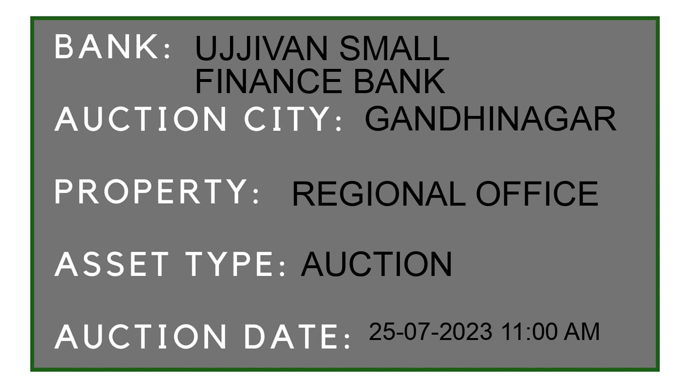 Auction Bank India - ID No: 155171 - Ujjivan Small Finance Bank Auction of Ujjivan Small Finance Bank Auctions for Residential Flat in Dholakuva, Gandhinagar