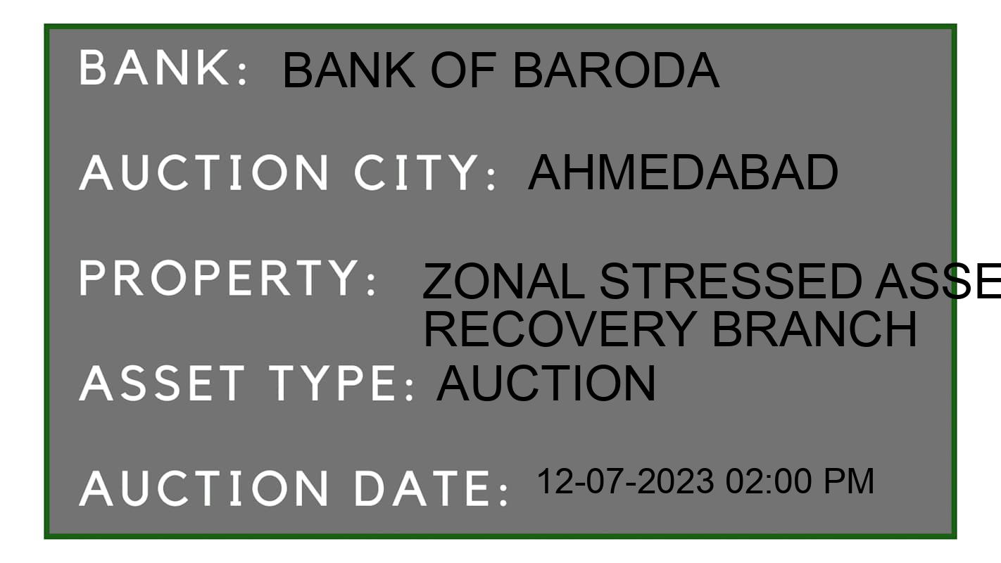 Auction Bank India - ID No: 155235 - Bank of Baroda Auction of Bank of Baroda Auctions for Commercial Shop in Bavla, Ahmedabad