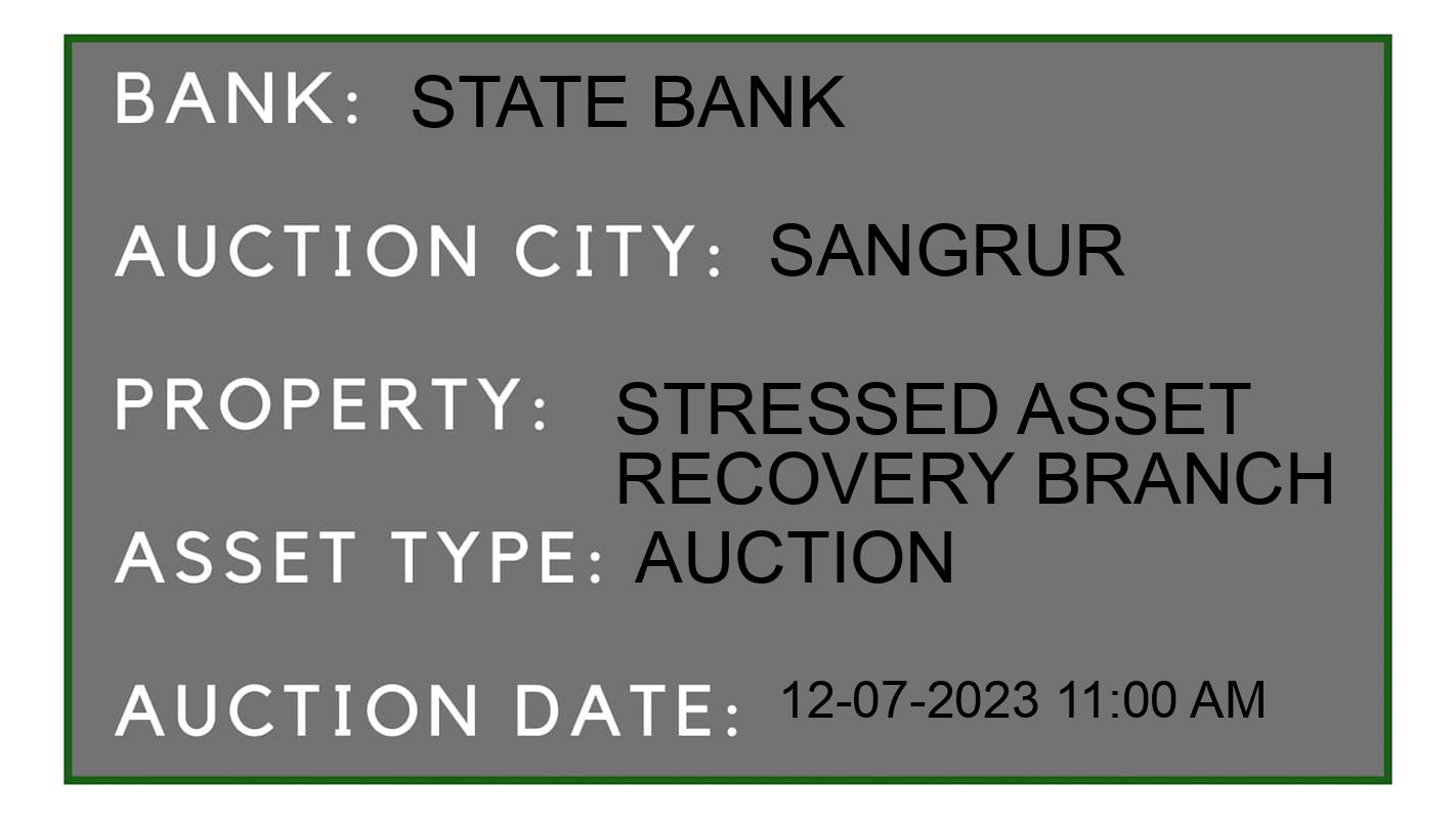 Auction Bank India - ID No: 155498 - State Bank Auction of State Bank Auctions for Plot in Malerkotla, Sangrur