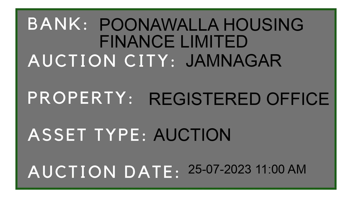 Auction Bank India - ID No: 155629 - Poonawalla Housing Finance Limited Auction of Poonawalla Housing Finance Limited Auctions for Plot in Jamnagar, Jamnagar