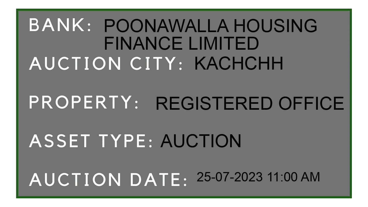 Auction Bank India - ID No: 155630 - Poonawalla Housing Finance Limited Auction of Poonawalla Housing Finance Limited Auctions for Plot in kahchh, Kachchh
