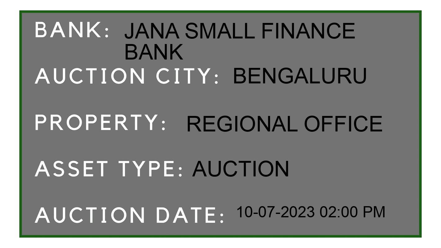 Auction Bank India - ID No: 156249 - Jana Small Finance Bank Auction of Jana Small Finance Bank Auctions for Plot in K R Puram, Bengaluru