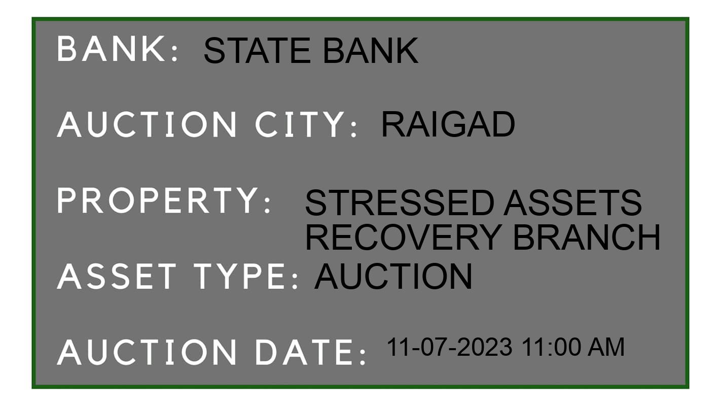 Auction Bank India - ID No: 157073 - State Bank Auction of State Bank Auctions for Residential Flat in Panvel, Raigad