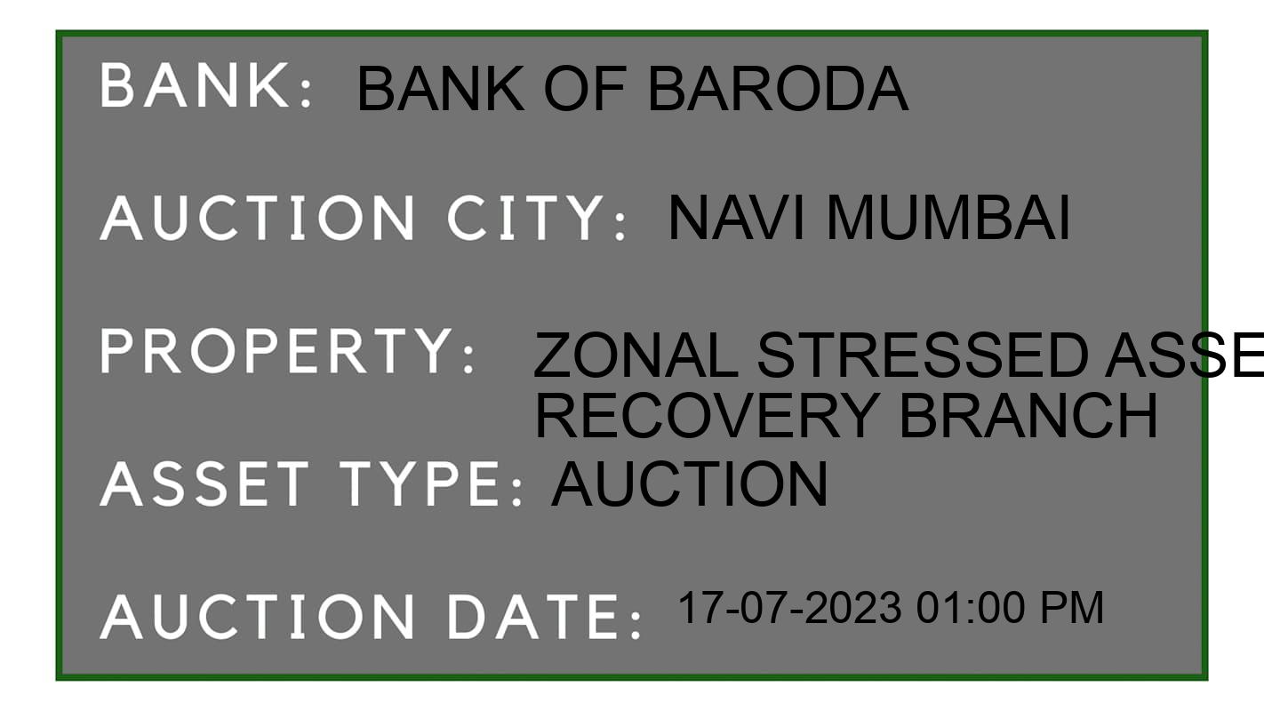Auction Bank India - ID No: 158102 - Bank of Baroda Auction of Bank of Baroda Auctions for Residential Flat in Nerul, Navi Mumbai