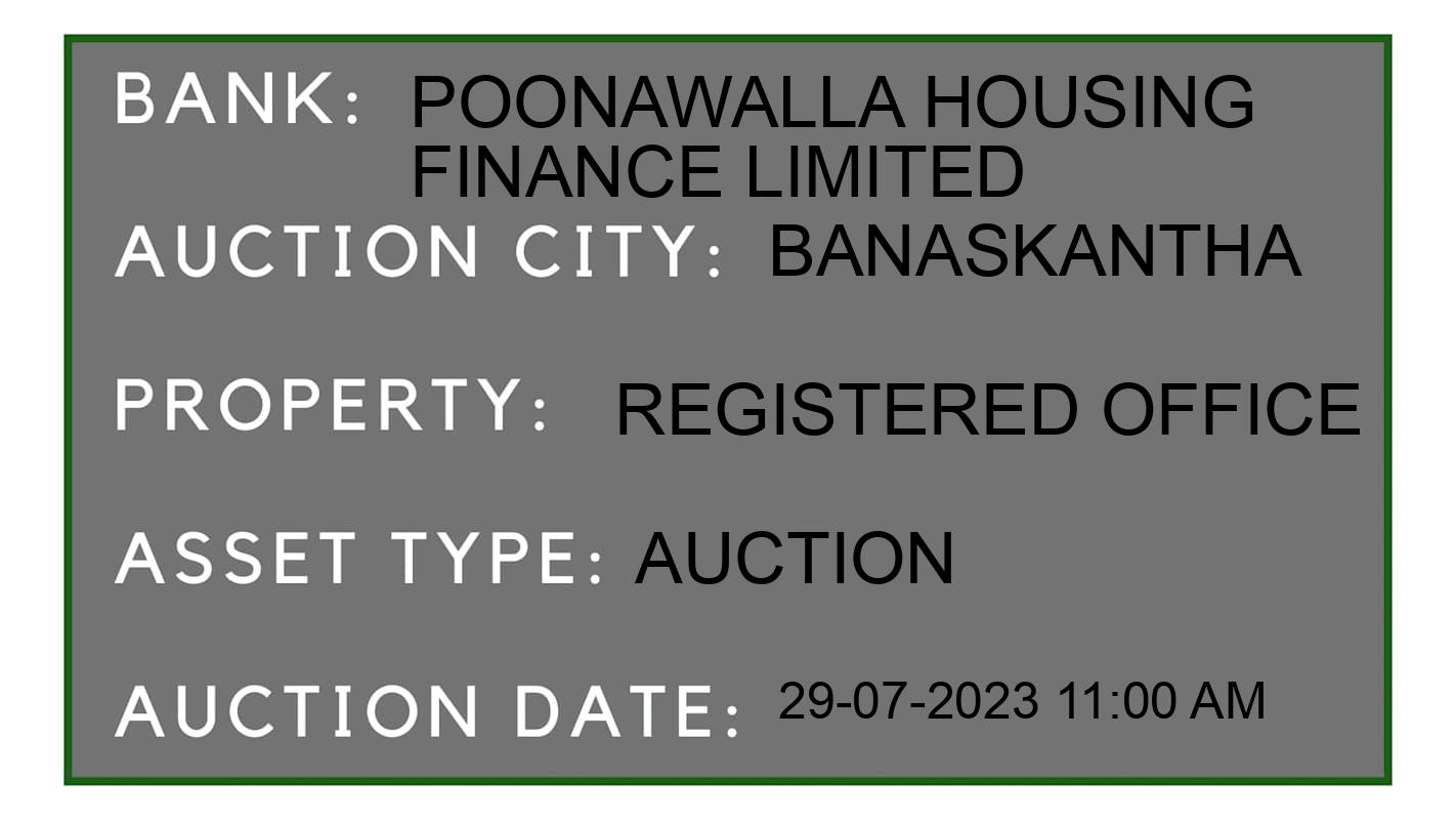 Auction Bank India - ID No: 158469 - Poonawalla Housing Finance Limited Auction of Poonawalla Housing Finance Limited Auctions for Residential Land And Building in Deesa, Banaskantha