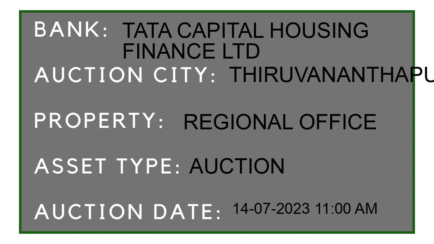 Auction Bank India - ID No: 158802 - Tata Capital Housing Finance Ltd Auction of Tata Capital Housing Finance Ltd Auctions for Land in Tiruvananthapuram, Thiruvananthapuram