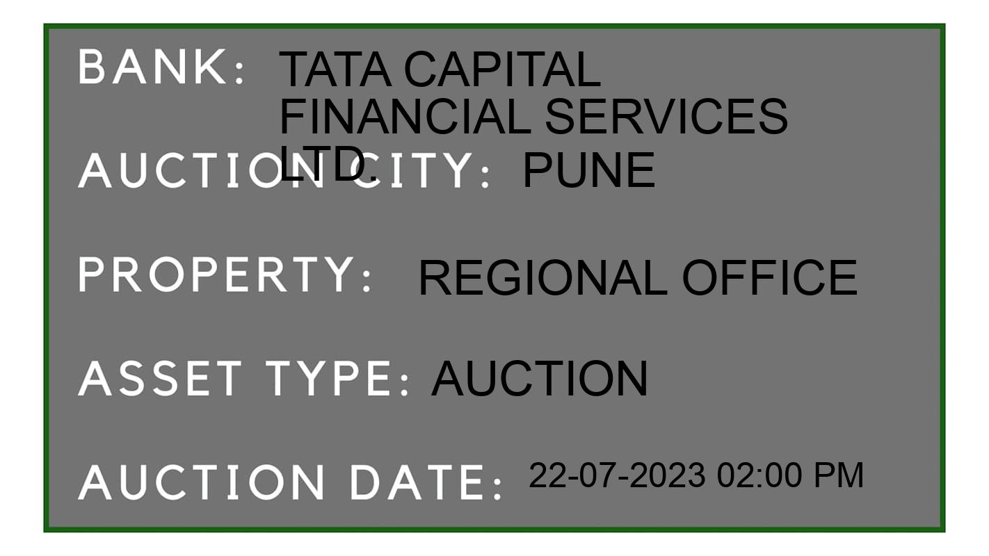 Auction Bank India - ID No: 158820 - Tata Capital Financial Services Ltd. Auction of Tata Capital Financial Services Ltd. Auctions for Commercial Office in Haveli, Pune